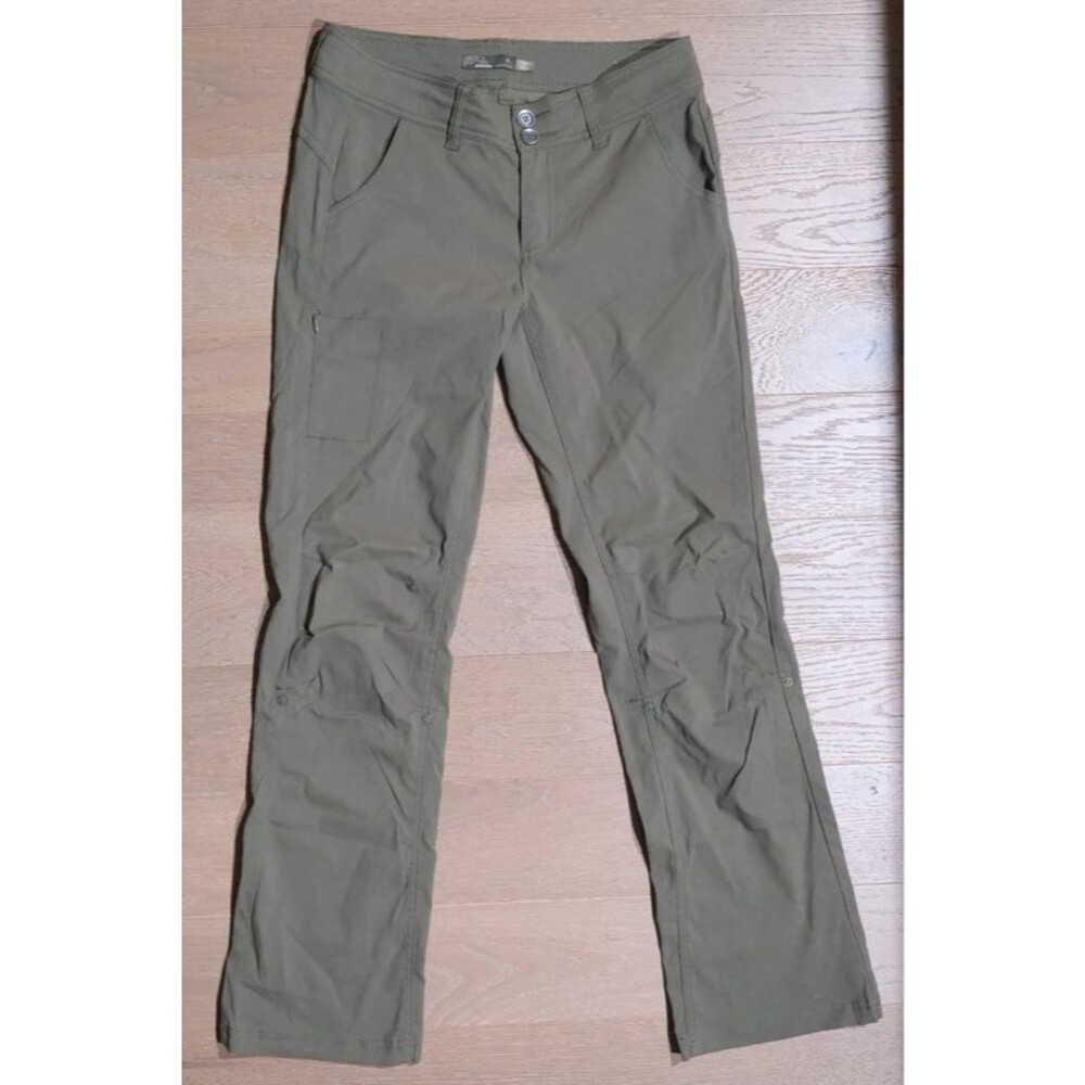 prAna Halle Pants / Convertible Hiking Pants – Olive Green – Women’s Size 4